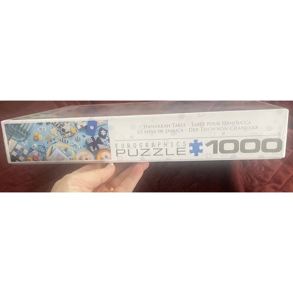 New Unopened 1000 Piece‎ Eurographics Hanukkah Jigsaw Puzzle , Beautiful, Family